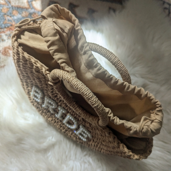 BRIDE Woven Tote Bage - Picture 6 of 7